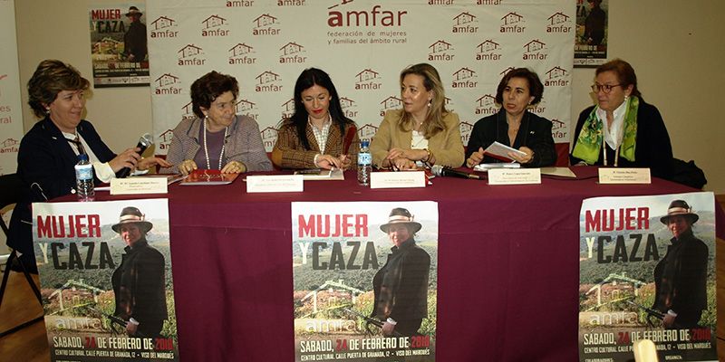 Merino en la II Jornada Mujer y Caza Las mujeres no permitirán que se ataque la caza