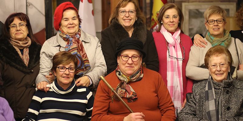Rosa Ruiz, alcaldesa de las Aguedas almorcileñas en el vigésimo aniversario de la fiesta