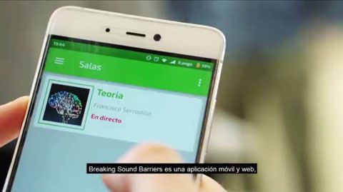 Telefónica presenta breaking sound barriers, una app para la integración social de personas con discapacidad auditiva