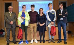 Tres alumnos del Liceo Caracense han resultado ganadores de la fase provincial de la IX Olimpiada de Geología celebrada hoy en Guadalajara