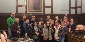 Un grupo de profesores del programa Erasmus+ visita la Diputación de Guadalajara