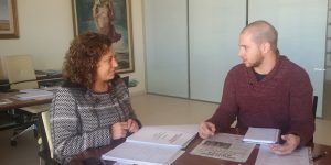 Verónica Renales recibe al representante de Castilla-La Mancha Activa 2 Verónica Renales recibe al representante de Castilla-La Mancha Activa