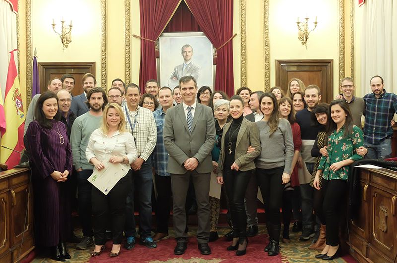 Antonio Román destaca el éxito de los Espacios Coworking que organiza el Ayuntamiento en colaboración con la EOI