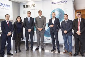 Antonio Román visita Witzenmann y destaca su papel como generadora de riqueza en Guadalajara 