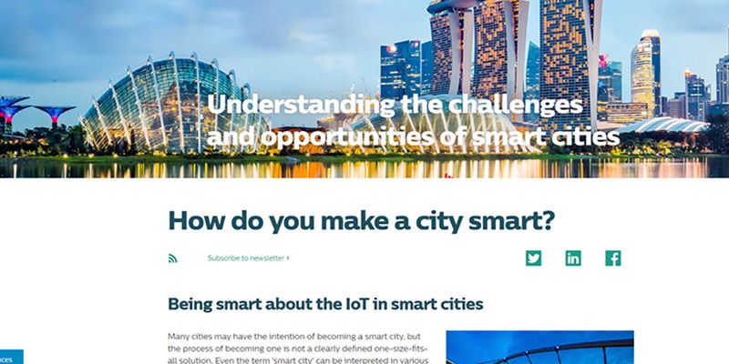 Barcelona, Singapur y Londres, las principales Smart Cities globales según el informe de Philips Lighting y SmartCitiesWorld