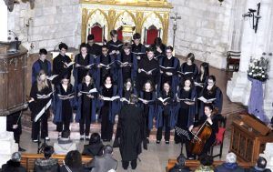 Brihuega recibe la visita del coro del Gonville & Caius Collegue de la Universidad de Cambridge