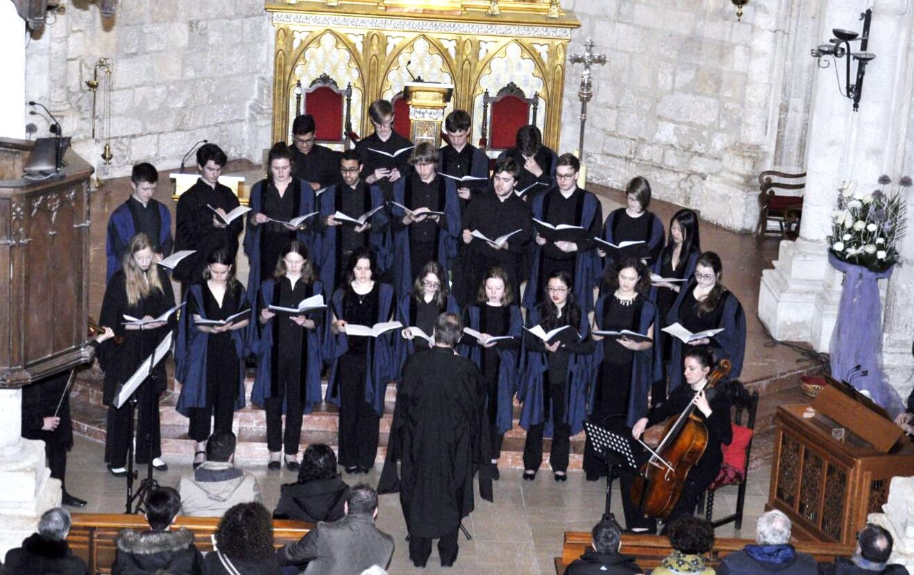 Brihuega recibe la visita del coro del Gonville & Caius Collegue de la Universidad de Cambridge