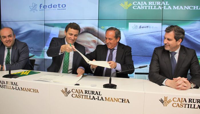 Caja Rural Castilla-La Mancha destina 60 millones de euros para dar crédito a los empresarios de Toledo