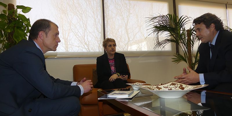 CEOE-Cepyme Cuenca y la vicerrectora coinciden en la importancia de la UCLM para el futuro de Cuenca