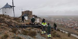 Consuegra ya trabaja a fondo para recuperar su emblemático Cerro Caldérico 2 Consuegra ya trabaja a fondo para recuperar su emblemático Cerro Caldérico