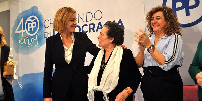 Cospedal aboga por seguir trabajando “para conseguir la igualdad real de oportunidades” que nos da la Constitución