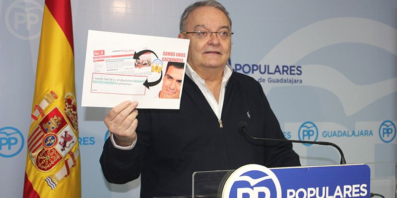 De las Heras afirma que “el PP nunca congelará las pensiones” y recuerda que “el partido de Page sí lo hizo”