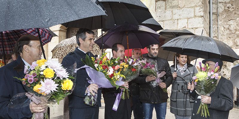 El alcalde de Guadalajara felicita a ASVAT en la festividad de su patrón