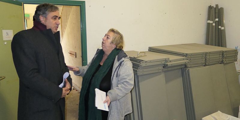 El alcalde espera que el Centro de Mayores del barrio de Las Quinientas sea una realidad lo antes posible