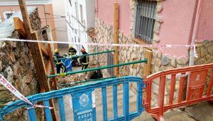 El Ayuntamiento de Cuenca reparará el muro derrumbado de la calle Ruiz de Alarcón 2 El Ayuntamiento de Cuenca reparará el muro derrumbado de la calle Ruiz de Alarcón