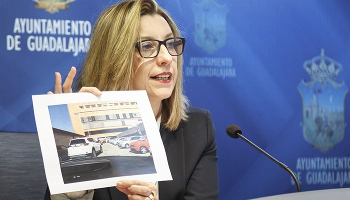 El Ayuntamiento de Guadalajara exige al SESCAM que adopte medidas para resolver el caos circulatorio del Hospital