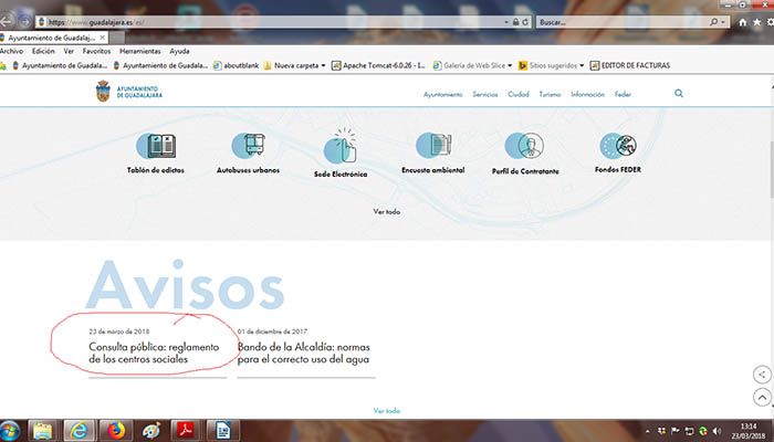 El Ayuntamiento de Guadalajara solicita la colaboración ciudadana para la elaboración del Reglamento de organización de los centros sociales