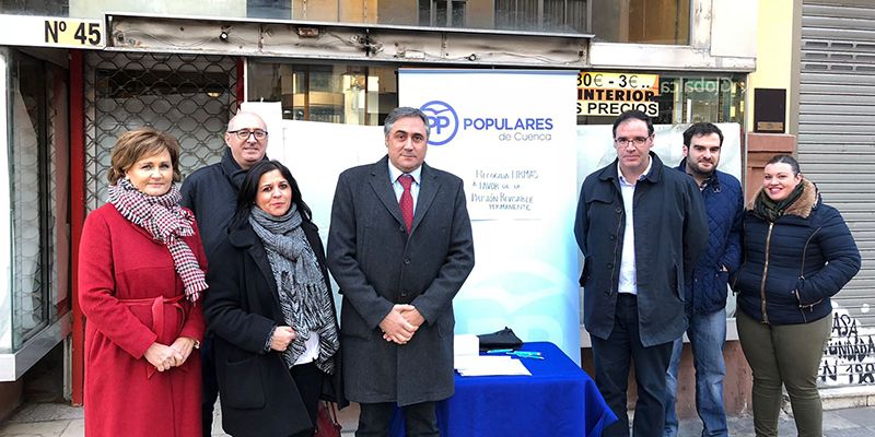 El PP de Cuenca continua con la recogida de firmas para frenar la derogación de la prisión permanente revisable