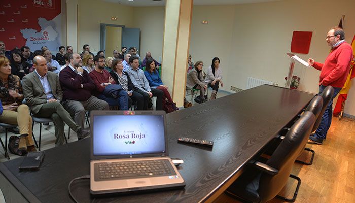 El PSOE de Cuenca rinde homenaje a Inma Cruz