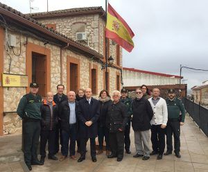 El subdelegado del Gobierno en Guadalajara se reúne con los alcaldes de la demarcación de la Guardia Civil de Horche