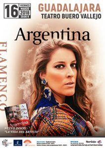 El viernes, 16 de marzo, en el TABV, la cantaora Argentina alza la voz en defensa del artista