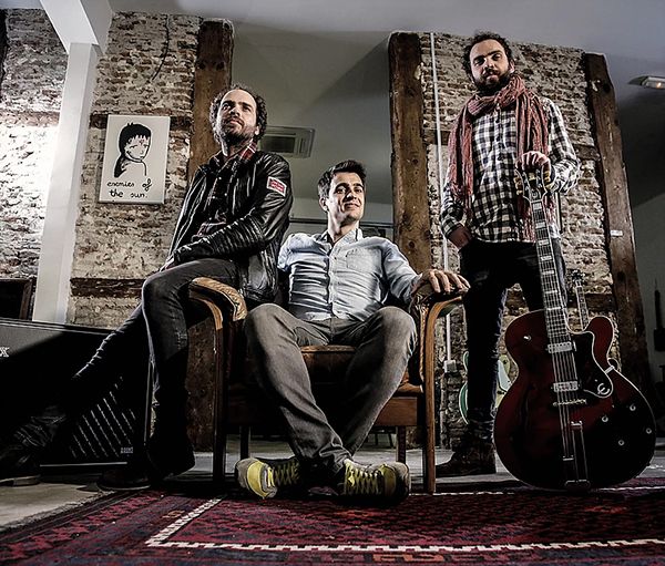 El viernes, 9 de marzo en el Moderno, tres amigos, tres músicos, tres razones para hacer música