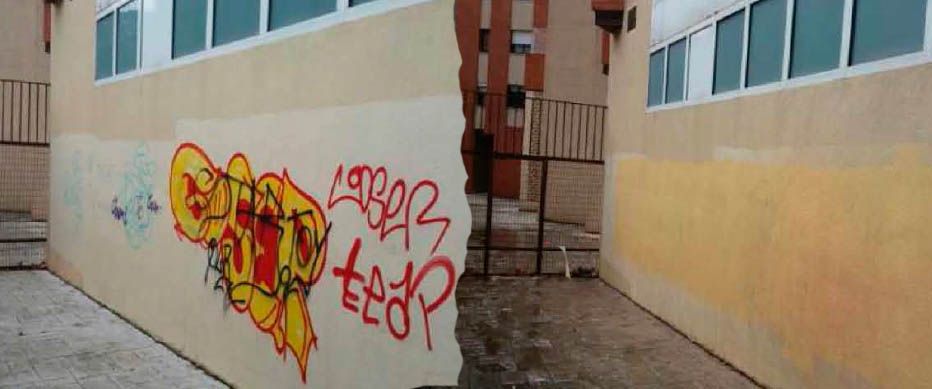 Eliminadas numerosas pintadas y grafitis en distintas zonas de Guadalajara