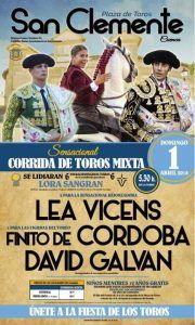 Gran corrida mixta de toros en San Clemente