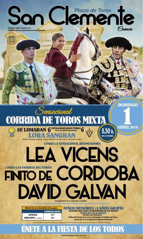 Gran corrida mixta de toros en San Clemente