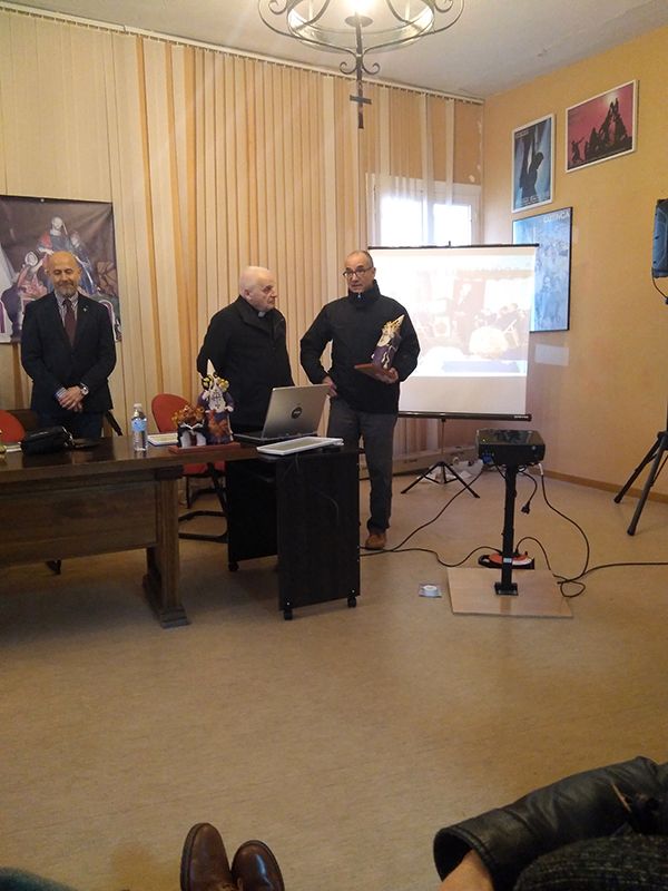 La Negación de San Pedro. Juan Carlos Muñoz, orgulloso del incremento del patrimonio artístico cultural que repercute en nuestra Semana Santa.