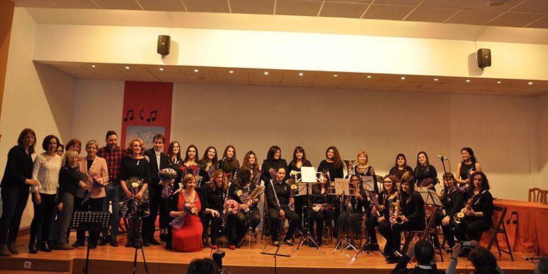La Asociación de Mujeres y la Banda de Música de Brihuega abren los actos de la semana del 8 de marzo