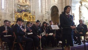 La Banda de Música de Brihuega se adelanta la Semana Santa con un concierto de marchas procesionales en homenaje a sus 150 años