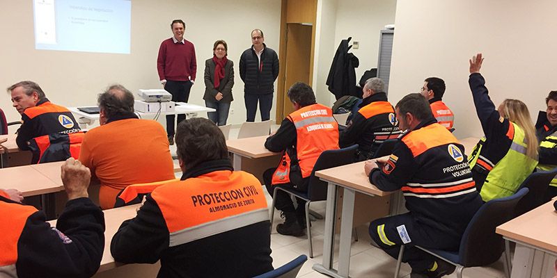 La Junta forma a voluntarios de Protección Civil de la provincia de Guadalajara en extinción de incendios en vegetación