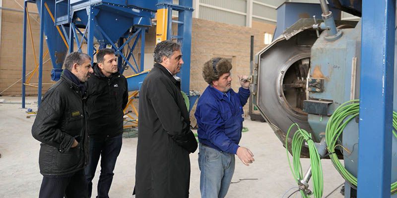 La nueva fábrica de biomasa de Cuenca llega a su recta final
