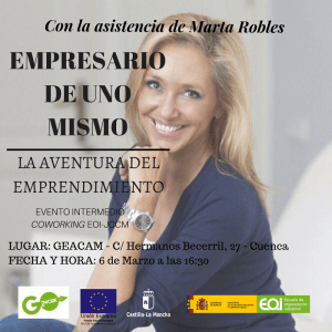La periodista Marta Robles será protagonista en Cuenca el martes día 6 en un encuentro diseñado para emprendedores 2 La periodista Marta Robles será protagonista en Cuenca el martes día 6 en un encuentro diseñado para emprendedores