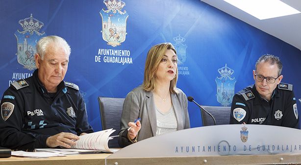 La Policía Local de Guadalajara realizó durante 2017 un total de 132.392 servicios