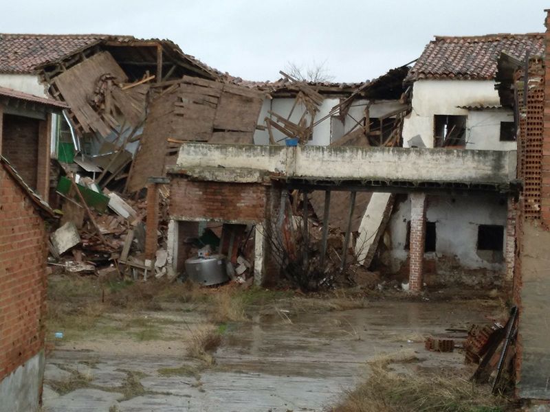 Los bomberos del Consorcio de la Diputación de Guadalajara atendieron 11 avisos por el temporal en la provincia