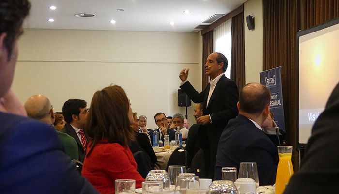 Luis Galindo reilusiona a cerca de doscientos empresarios en el XII Foro Ceoe-Cepyme Cuenca