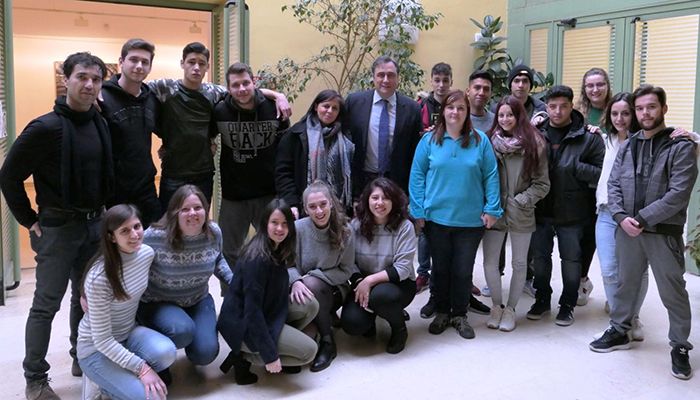 Mariscal anima a los alumnos del proyecto Cuenca Plus III y IV a aprovechar la formación recibida en países de la UE