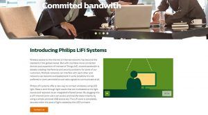 Philips Lighting presenta LiFi datos de banda ancha a través de la luz