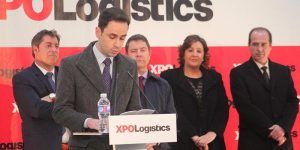 Salinas defiende la vocación empresarial de Cabanillas, en el primer aniversario de XPO Logistics