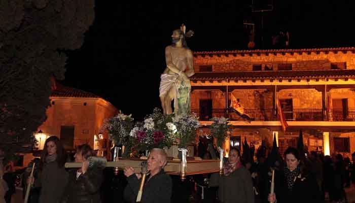 Semana Santa llena de tradición en Almonacid de Zorita