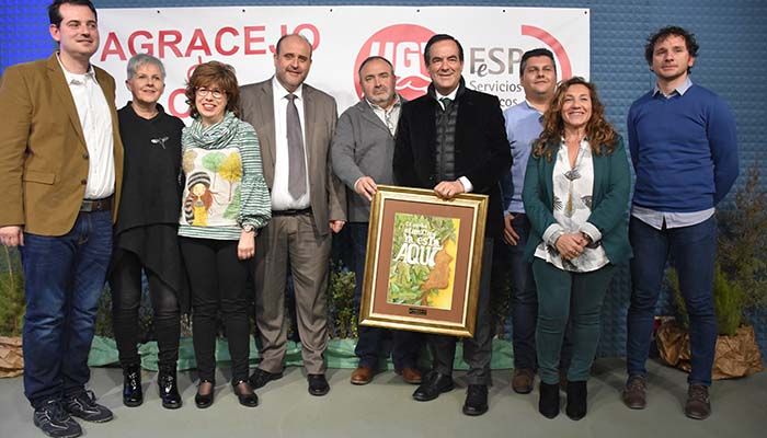 UGT Cuenca entrega su III Premio ‘Agracejo de Oro’ a José Bono