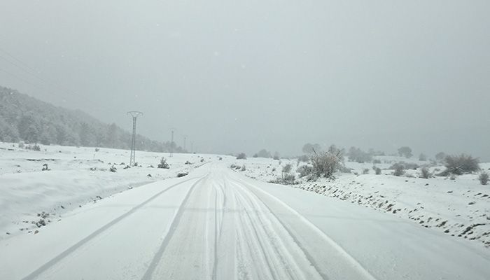 Un total de 82 alumnos de Cuenca regresan antes del colegio a causa de la nieve