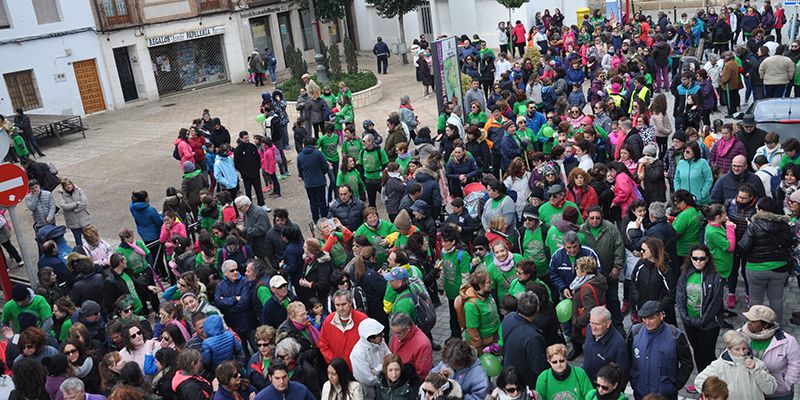 Yunquera de Henares acoge la V Marcha de la Mujer a favor de la lucha contra el cáncer