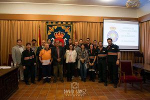 Condecorados siete voluntarios de Protección Civil de Huete