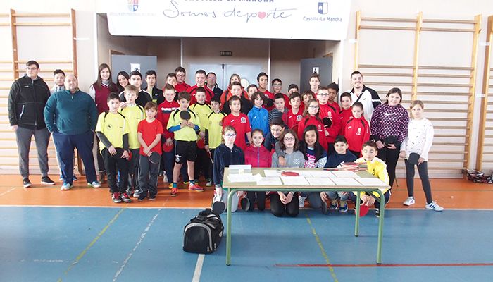 El Colegio Público Ciudad Encantada, escenario este sábado del Campeonato Provincial de Tenis de Mesa en Edad Escolar