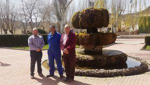 El delegado de la Junta en la comarca de Molina conoce las mejoras llevadas a cabo en Villel de Mesa gracias al Plan de Empleo