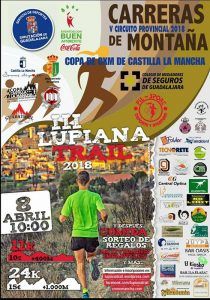 El domingo se celebra el III Trail de Lupiana,  segunda prueba del Circuito Montaña Diputación de Guadalajara