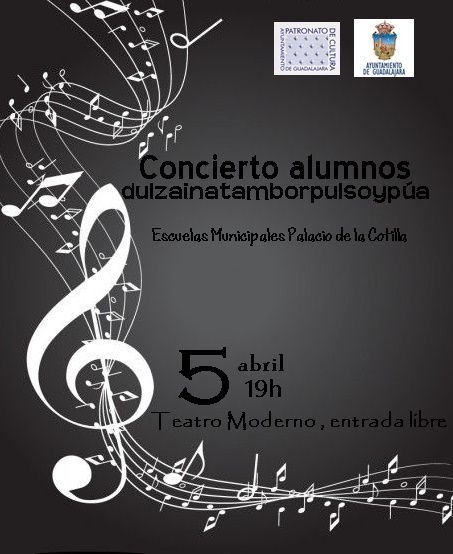 Este jueves, 5 de abril, audición de los alumnos de La Cotilla en el Moderno